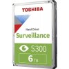 Serverová jednotka Toshiba S300 Surveillance 6 TB 3,5 SATA III (6 Gb/s) (HDWT860UZSVA)