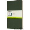 Moleskine Zošity Cahier A5 čistý 3 ks tmavo zelené