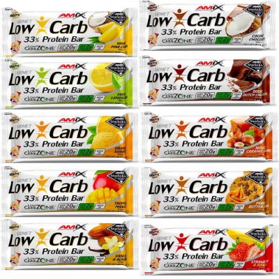 Amix Low-Carb 33% Protein Bar 60g