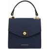 Kožená kabelka do ruky TL Bag Tuscany Leather Farba: Tmavomodrá