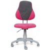 ALBA stolička FUXO V-line ružová/šedá