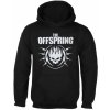 mikina s kapucňou ROCK OFF Offspring Bolt Logo Čierna