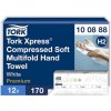 Papierové utierky skladané ZZ 2-vrstv. TORK Xpress Multifold stlačené jemné H2 (12 bal. x 170)