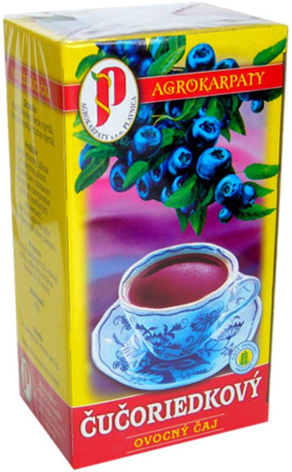 AG čaj čučoriedkový 20 x 2 g