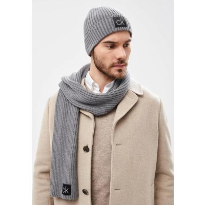 Calvin Klein pánska sada čiapka a šál šedá od 86 € - Heureka.sk