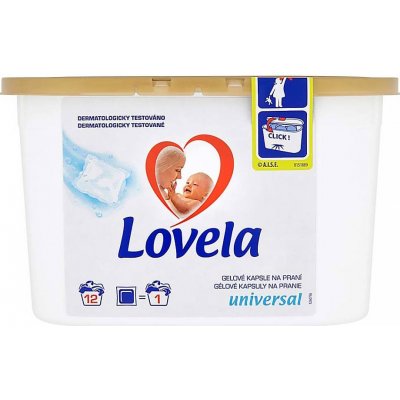 LOVELA Universal gélové kapsule na pranie 12 ks