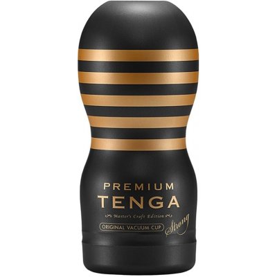 Tenga Premium Original Vacuum Cup Strong jednorazový masturbátor 15,5 cm