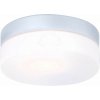 GLOBO 32111 VRANOS vonkajšie stropné svietidlo D185mm 1xE27 IP44 strieborná, opál