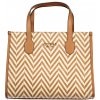Štýlová Dámska Kabelka GUESS JEANS 33.0X24.0X13.0cm Hnedá Farba: hnedá, Velkost: UNI