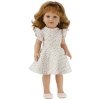 Realistická panenka Coral v bílých letních šatech s motýlky od firmy Vestida de Azul (Coral - 45 cm)