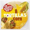 Poco Loco Pšenično-kukuričné Tortilla placky (8ks)