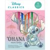 Lilo a Stitch Set zápisníku a gelových per Disney Stitch