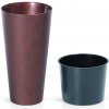 Kvetináč plast béžový Prosperplast 25 cm x 25 x 47,5 cm