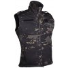 Mil-Tec softshell MULTITARN BLACK vesta