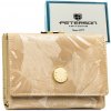 Dámska kožená peňaženka Peterson PTN PS15-09-MLF béžovej farby 12 x 9,5 x 2,8 cm