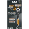 BIC Hybrid5 Flex Spoločnosť BIC vám predstavuje dokonalé holenie a pohodlie v jednom. Táto pánska sada na holenie BIC Hybrid 5 Flex obsahuje ľahko použiteľný holiaci strojček, typu „všetko v jednom“,