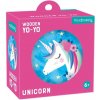 Mudpuppy Drevené jojo Jednorožec