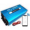12V 230V 2000W MENIČ NAPÄTIA DC/AC INVERTOR ČISTÝ SINUS BLUETOOTH