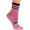 FINES ponožky Ružové