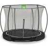 EXIT Black Edition pozemná trampolína 244 cm - čierna