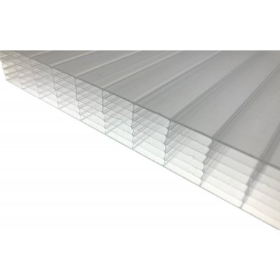 Exolon 7/16 komôrkový polykarbonát 16 mm 1UV 2100 x 3000 mm opál mliečna biela 1 ks