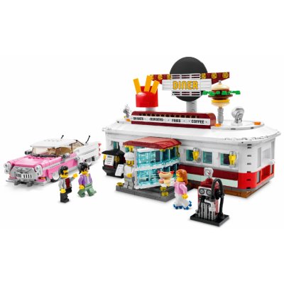 LEGO® Bricklink 910011 Večera v štýle 50 rokov