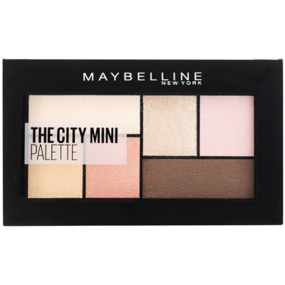 Maybelline The City Mini Palette - Paletka očných tieňov 6 g - 400 Rooftop Bronzes