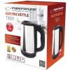 Elektrická kanvica Esperanza EKK036X 2200 W 2,5 l strieborná/sivá