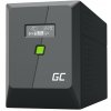 Green Cell UPSLP1050 Záložní zdroj UPS Greencell 1500VA 1050W PowerProof s LCD displejem, čistý sinus (Zdroj UPS Green Cell chrání zařízení před výpadky proudu, ztrátou dat a účinky přepětí.)