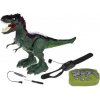 Dinosaurus ovládaný rukou, diaľkovým ovládaním 2v1 + zvuk a svetlo, zelený
