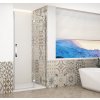 Gelco TRINITY CHROME sprchové dvere do niky 80 cm,Číre sklo,Krídlové dvere,otváranie Pravé SPH GT1280CR-CH