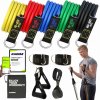 SADA 5 ODPOROVÝCH GÚM NA CVIČENIE gumy WORKOUT BANDS FITNESS VYSOKÁ KVALITA