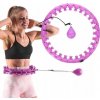 Hula hop s výstupkami HMS 51 cm ružové