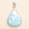 Nefertitis Larimar prívesok striebro Ag 925 LOT426 NF53110 - 2,9 cm, 10,7 g