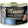 Miamor Feine Filets Naturelle 24 x 156 g - tuniak pruhovaný