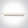 1-LIGHT 38114EE/C Kúpeľňové svietidlo pre T8 LED trubicu, 600mm, IP44, chróm(svetelný zdroj nie je sučasťou)
