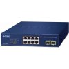 PLANET Technology Planet GS-2210-8P2S WEBsmart L2 switch, 8x1Gb, 2x1Gb SFP, 8x PoE 802.3at 120W, QoS GS-2210-8P2S