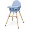 Stolička na kŕmenie 2v1 Kinderkraft Nordic Breeze FINI 2, do 5 rokov