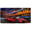 Sablio Uterák Ferrari na ulici - 50x100 cm