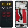 LCD Displej + Dotykové sklo + Rám Huawei P20 Pro čierny OLED + skrutkovače