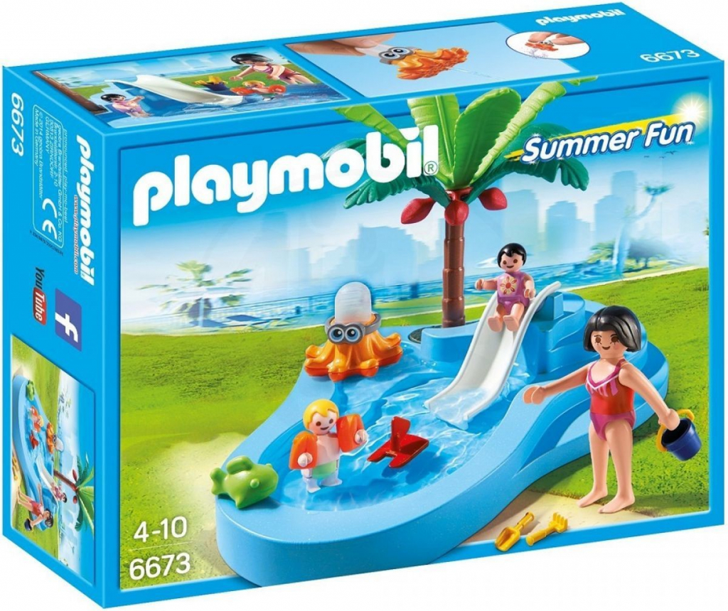 Playmobil 6673 Detský bazén so šmykľavkou od 18 € - Heureka.sk