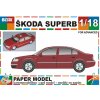 Papierový model - Škoda SUPERB