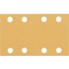 Bosch Brúsny papier EXPERT C470 s 8 otvormi pre orbitálne brúsky 80 x 133 mm, zrnitosť 80, 10 ks 2608900879