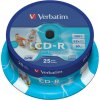 VERBATIM CD-R(25-Pack)Spindle/Printable/52x/700MB/DLP