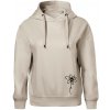 Kopretina - dole na výšku - Oversized mikina dámská Moon - kratšia + širšia - 2XL ( Ľadovo sivá )
