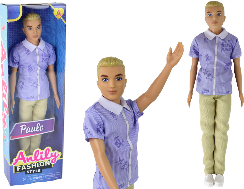 Lean Toys Chlapec Paulo s blond vlasmi