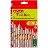 herlitz trojhranné farbičky Trilino - 12 rôznych farieb