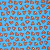 Bavlna vzor Superman, digitálna tlač 1 m
