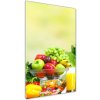 Vertikálny fotoobraz na skle Zelenina a ovocie 50x100 cm