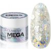 CLARESA® Art gel MEGASTAR Silver Flicker, 10g